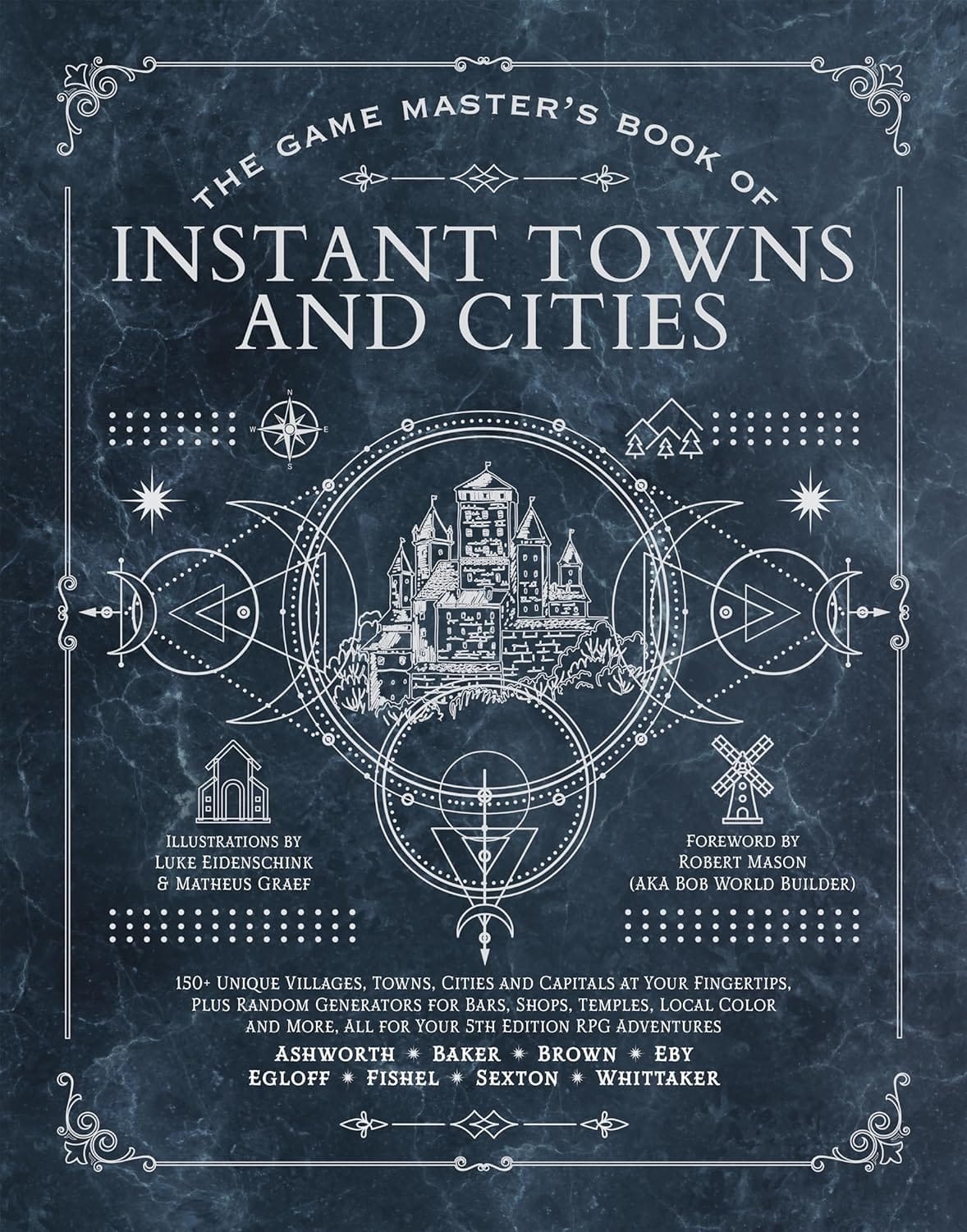 A blue-gray weathered cover, showing blueprint style schematic drawings.